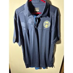 Columbus Blue Jackets NHL Fanatics Authentic Pro Polo Shirt blue men's XL